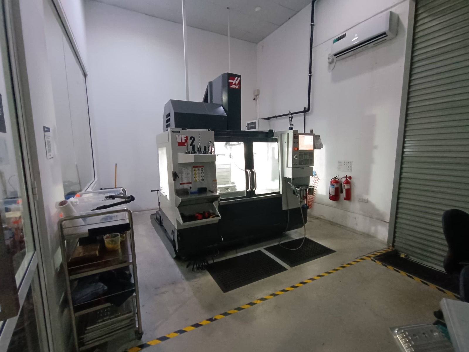 HAAS VF-2 CNC milling machine in the CNCFactory workshop in Colombo, Sri Lanka